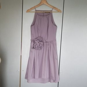 Lilac cocktail dress
